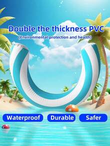 1 chiếc phao bơi hình bán nguyệt chữ U bơm hơi, phao bơi hình vòng cung sọc PVC, thảm phao bơi, vòng bơi bơm hơi, phao bơi và ván nổi bơm hơi thích hợp cho các hoạt động dưới nước, hồ bơi, bãi biển, tiệc theo chủ đề và các tình huống khác. Lý tưởng cho cắm trại ngoài trời, bãi biển và sử dụng bên hồ bơi. Một món đồ chơi bãi biển, đồ chơi hồ bơi, vật dụng cần thiết cho kỳ nghỉ, phao bơi dành cho người lớn, tiệc bể bơi, trò chơi bãi biển và là vật dụng không thể thiếu cho những giờ phút vui chơi và thư giãn dưới nước mùa hè. - Nhiều màu - Xem 2
