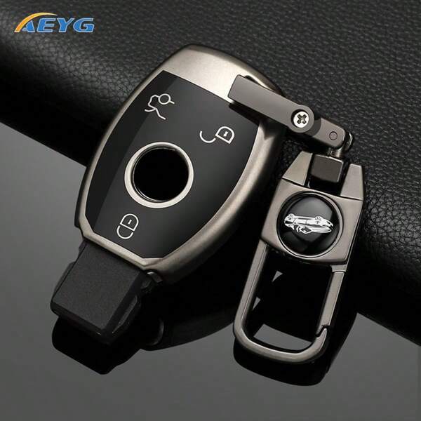 Ốp bảo vệ chìa khóa TPU cho xe AMG C E M S CLS CLA GLK GLA GLC GLE, vỏ bảo vệ chìa khóa xe mềm mại.
