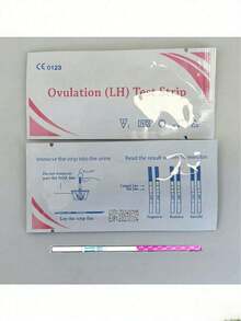 5/10/50pcs Ovulation Test Strips,Ovulation Preparation Testing Ovum Follicle Monitoring(Not Pregnancy Test Strip) - Multicolor - View 2