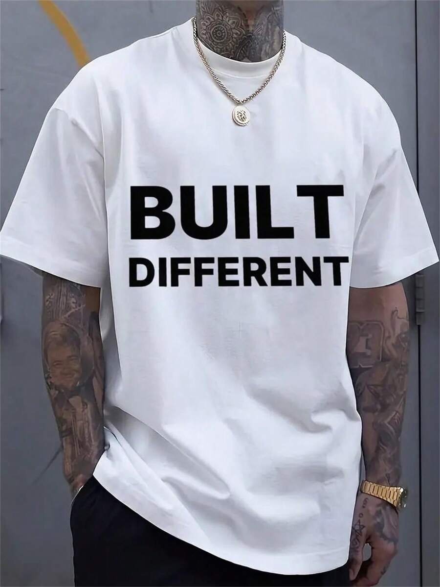 250th Anniversary USA Patriotic Graphic T-Shirt Men's Everyday Cotton T-Shirt,  Cotton, Comfortable, Running Errands, Lounging, Or Outdoor Fun% Comfortable Cotton - 白色17 - 查看 1