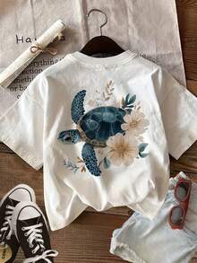 Women T-Shirts - White - View 2