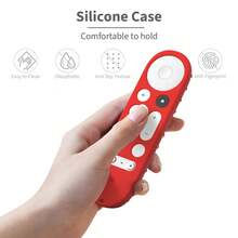 Silicone Remote Control Protective Case, Compatible With Google TV Streaming 4K TV 2024, Compatible With Google GY3LE Remote - Multicolor - View 5