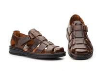 Men Sandals - Brown - View 8