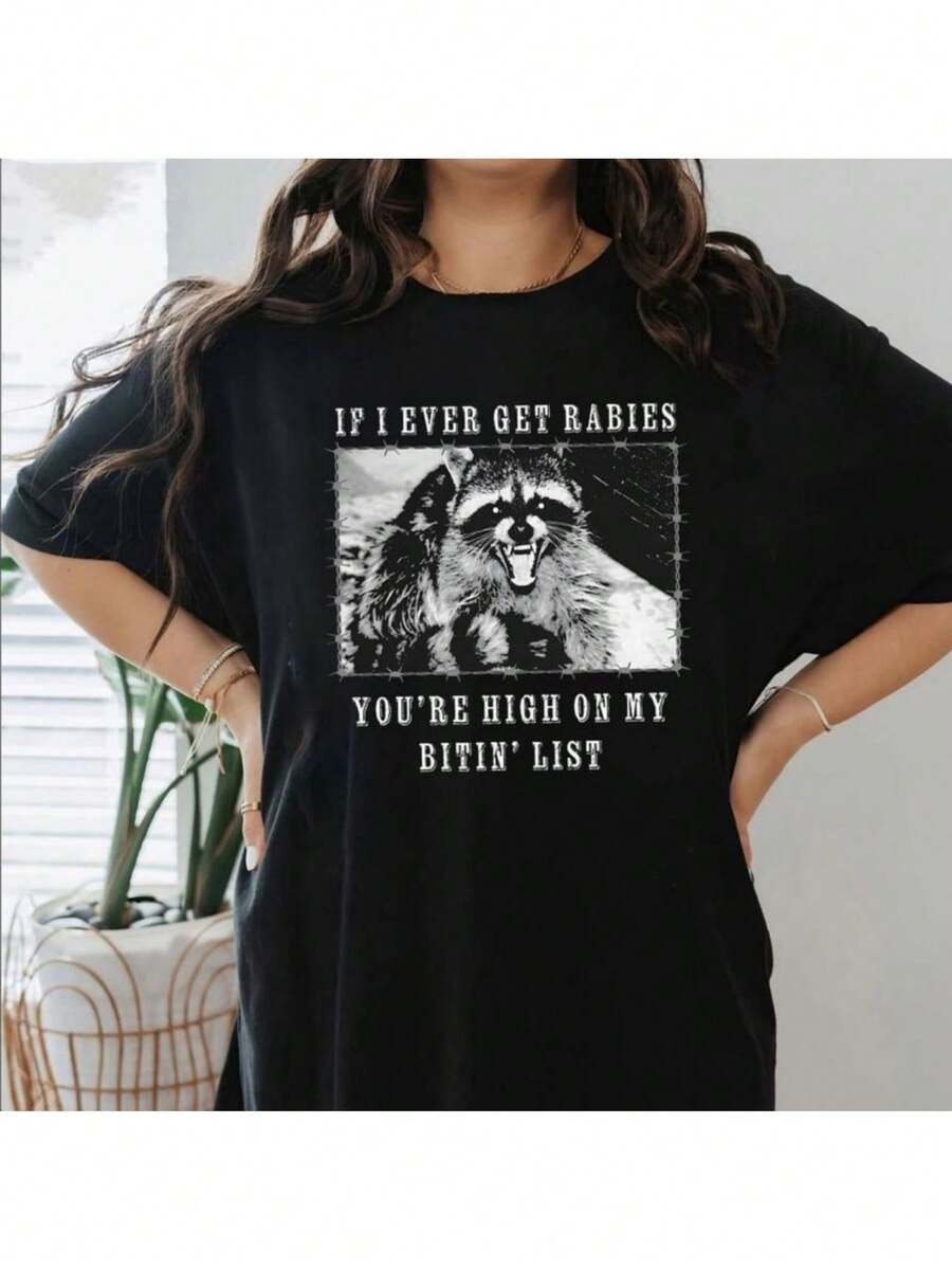 Women T-Shirts - Black - View 1