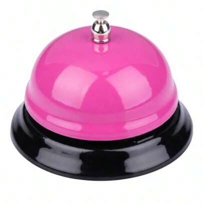 Desk Bell Service Bell For Office Hotel Classroom School Dinner Kitchen Restaurants Pink Call Bell With Loud Clear Ring