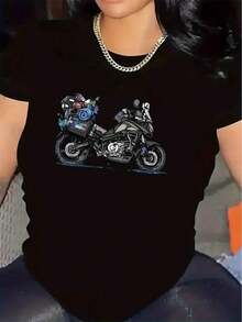 Women T-Shirts - Black - View 1