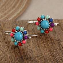 Elegant Classic Women's Dangle Earrings, Pendant Earrings, Unique Attention-Grabbing Jewelry, Suitable For Daily And Holiday Wear - Silver - View 5
