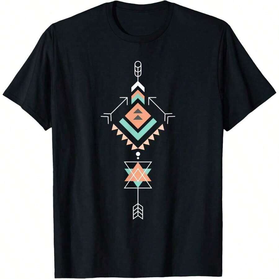 Camiseta de manga corta de y Pusuraito 100% algodón - Negro 4 - Ver 1