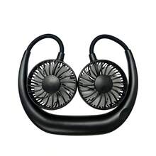 Neck Fan Upgraded Version, 1200mAh Battery Capacity, Long Battery Life, Suitable For Students, Office And Outdoor Travel, Essential Holiday Gift - 彩色 - 查看 16