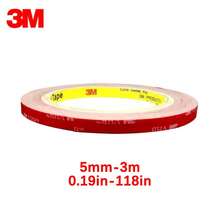 3M 3 Meters Double-Sided Tape,  Invisible Adhesive, Waterproof & Thick, Suitable For Home Decor, Car Accessories, Foam Tape, High Temperature Resistant, Length 3 Meters - 3 Meters In Length - View 11