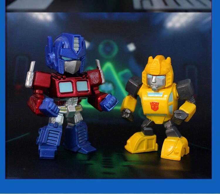 Simba Transformer Jada Toys 变形金刚官方授权擎天柱、威震天、擎天圣、大黄蜂 2.5 英寸合金模型展示收藏品 - 彩色 - 查看 6