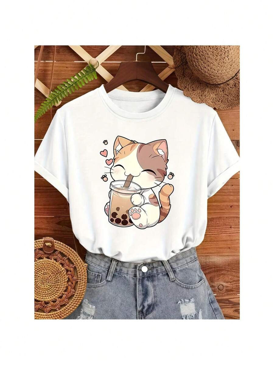 Women T-Shirts - White - View 1