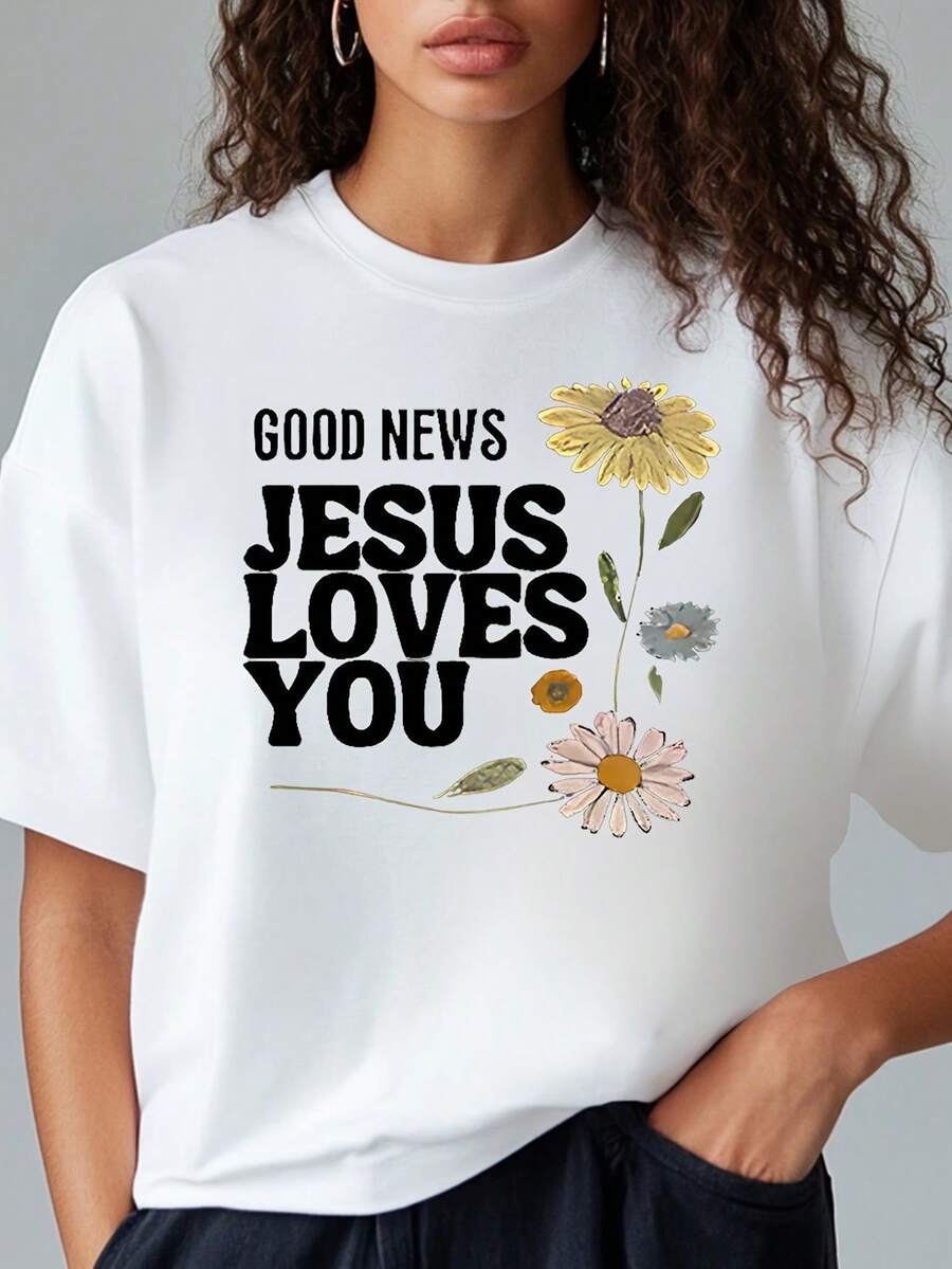 Women T-Shirts - White - View 1