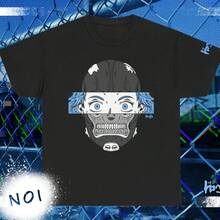 Camiseta unisex, Dorohedoro: Camiseta unisex Noi, ropa de mujer, blusas de mujer, tops de mujer, camisetas de mujer, atuendo casual diario, corte regular, combinación diaria, estampado gráfico, estilo deportivo casual. - Negro - Ver 5