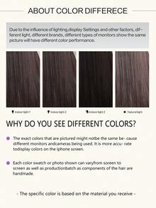 13*4 Lace Front Wigs Burgundy & Brown/Many Many Color 28-Inch Long Straight Wig For Women -Natural Curly Transparent Lace At The End Of The Hair Breathable, Natural-Looking Synthetic Hairpiece With Middle Part, Heat Resistant, Perfect For Daily Wear - Coffee Brown - View 10
