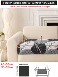 1 chiếc vỏ đệm sofa dày dặn, ấm áp dùng được cả bốn mùa, kiểu dáng hiện đại tối giản, chống trượt, chống bụi và có thể giặt được, mềm mại và thoáng mát, thân thiện với thú cưng, phù hợp với sofa hình chữ L và sofa 1/2/3/4 chỗ ngồi. - Màu xám đen - Xem 19