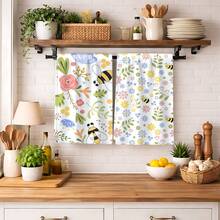 2/4/6pcs Dish Towel Set, Bee Pattern Print, Super Absorbent Microfiber Modern Cloth, Cooking & Baking Tea Towel, Dishcloth, Cleaning Towel, Hand Towel, Highly Soft & Absorbent, Kitchen Decor, Gift For Neighbor, Mom, Birthday, Housewarming For Friends, Kitchen Essentials, Daily Necessity - Multicolor - View 6