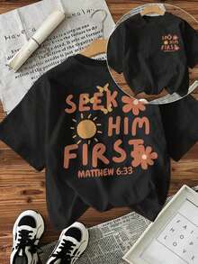 Women T-Shirts - Black - View 6