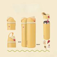 24/Oz/32 Oz Water Bottle Cup Vacuum Water Bottle Drinkware Tumbler Stainless Steel Thermal Mug Original Cold Hot Cup Owal'o - 彩色 - 查看 16