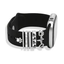 Band Decorative Ring, Universal Silicone Watch Band Decorative Ring, Decorative Studs - Multicolor - View 7