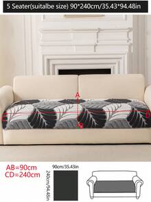 1 chiếc vỏ đệm sofa dày dặn, ấm áp dùng được cả bốn mùa, kiểu dáng hiện đại tối giản, chống trượt, chống bụi và có thể giặt được, mềm mại và thoáng mát, thân thiện với thú cưng, phù hợp với sofa hình chữ L và sofa 1/2/3/4 chỗ ngồi. - Màu xám đen - Xem 13