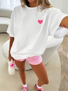 Dam-T-shirts - Vitt - Visa 1