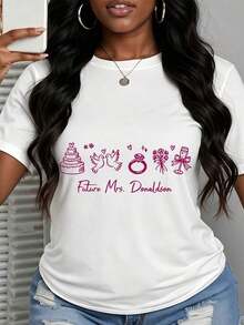 Women T-Shirts - White - View 2