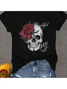 Women T-Shirts - Black - View 1