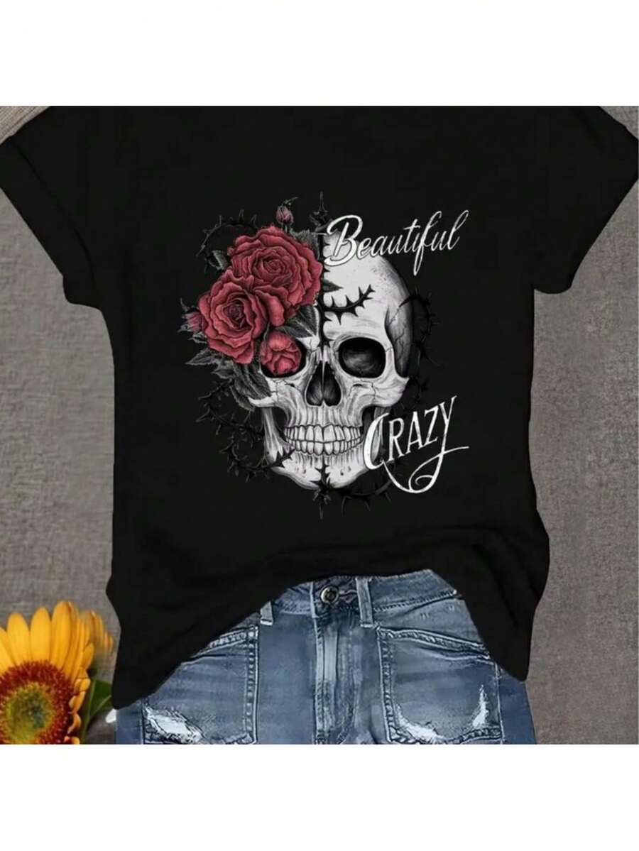Women T-Shirts - Black - View 1