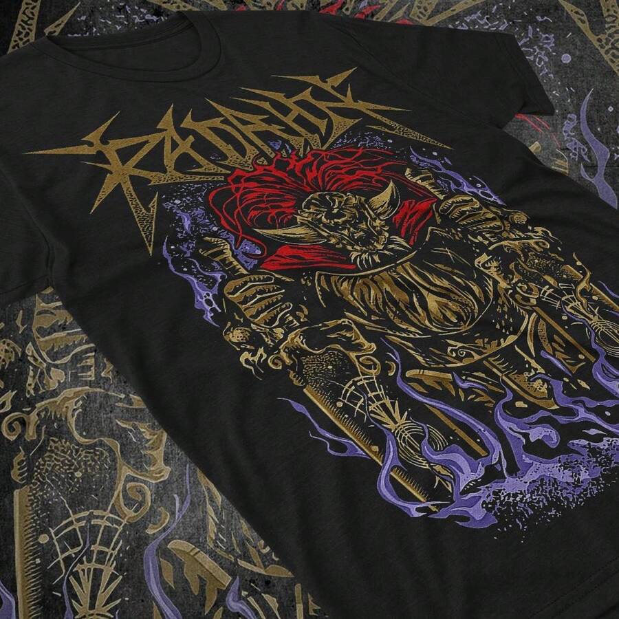 Camiseta RA1DAhn Graphic T1EE UniS1ex Elden Ring de 220 g, de algodón puro, manga corta, para hombre y mujer. Tejido grueso, resistente a las arrugas y que no se deforma fácilmente. Estilo sencillo y versátil, ligero y transpirable, perfecto para ir al trabajo, viajar, acampar, ir de compras y para el tiempo libre diario. - Negro - Ver 1