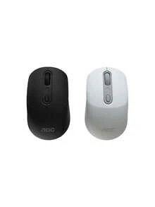 AOC 双模无线鼠标，支持蓝牙和 2.4G 连接，可充电，符合人体工学，静音设计，DPI 可调，适用于笔记本电脑、PC、MacBook、平板电脑及家用办公设备。 - 查看 11