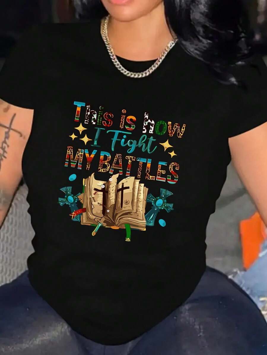 Women T-Shirts - Black - View 1
