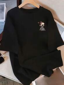 Women T-Shirts - Black - View 1