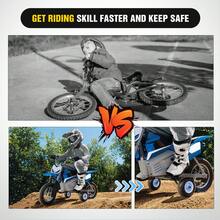 Nilight Dirt Bike Training Wheels Compatible With Razor MX125 MX350 MX400 MX500, Hondda XR50 CRF50 Z50 Z50R, Yamahha PW50 TTR50, And Most 50CC Kids' Motorcycle, Easy To Install - D - View 5