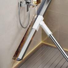1pc Bathroom Squeegee Scraper, All-In-One Mop Scraper, Floors Cleaned With One Wipe, Household Essential - Multicolor - View 8