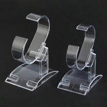 Detachable Watch Jewelry Display Holder C-Circle Acrylic Transparent Decorations Stand Retail Showcase Bracelet Storage Rack - Multicolor - View 8