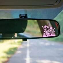 Flower Cluster Silhouette Sticker, Line Decoration Small Flower, Mini Line Flower Decoration Sticker, Suitable For Mirror Decoration, Car Decoration, Phone Case Decoration, Flower Silhouette Planted In The Soil - A - View 4