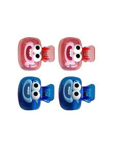 Cute Happy Face Toothbrush Protector, Dopamine Toothbrush Holder, Bright Color Ventilated Travel Toothbrush Case, Portable Toothbrush Head Protector Clip - Multicolor - View 29