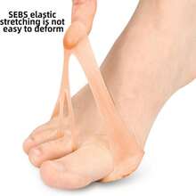 10pcs Breathable Silicone Forefoot Pads, Honeycomb Shock-Absorbing Metatarsal Pads For High Heels, Gel Insoles For Foot Care And Prevention, Unisex Toe Pads, Heel Cushions, Forefoot Cushions, Foot Cushions, Toe Spacers - Multicolor - View 6