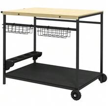 Storage Islands & Carts - Black - View 4