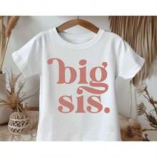 Adorable Camiseta Blanca de Hermana Mayor, Lindo Atuendo Diario para Niñas Pequeñas, Atuendo de Hermana Mayor, Top Blanco, Ropa de Verano para Adolescentes, Camisetas, Camisetas Lindas, Ropa para Niñas Pequeñas para el 4 de Julio, Camiseta de Algodón, Ropa para Niñas, Camiseta de Hermana Mayor para Niñas Pequeñas, Lindo Regalo Nuevo para la Hermana Mayor, Conjuntos a Juego para el Hospital, Camiseta Boho Natural para Niñas Pequeñas y Jóvenes, Regalo de Cumpleaños para Niños, Conjuntos a Juego para Hermanas, Mamá e Hija, Ropa de Verano, Ropa para Niñas Adolescentes, Camisetas Y2k, 100% Algodón, Ropa de Verano para Niñas Adolescentes, Hermosas Blusas de Mujer, Detalles Acabados con Cuidado, Sensación Ligera, Diseño Casual Encantador, Adecuado para el Ocio Diario y Paseos al Aire Libre.Regalos Personalizados, Recuerdos de Fiesta para Niños, Regalo para el Día de la Madre, Regalo para el Día del Padre, Regalo para Niños, Amigos y Familiares. - Negro - Ver 1