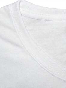Camiseta masculina "Siga Seu Sonho" em algodão puro, modelagem confortável, ideal para adultos, homens, mulheres, adolescentes e jovens. - Branco - Ver 3