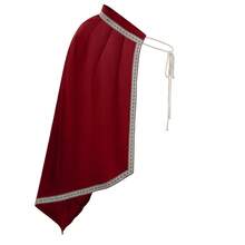 Cosplay Clothing - 251218 Blue Half-shoulder Cape - One Size - View 9