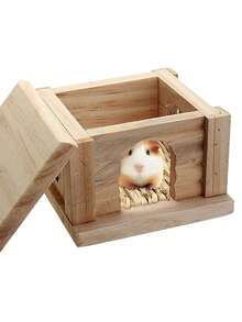 2pcs/1pc Handwoven Grass Mat, Suitable For Rabbits And Small Pets, Made Of Natural Dried Grass Material, Soft And Chewable, Comfortable Pet Bed And Play Mat, Ideal For Home Use, Rabbit Cage, Hamster, Guinea Pig, Perfect Gift For Pet Lovers - Multicolor - View 4