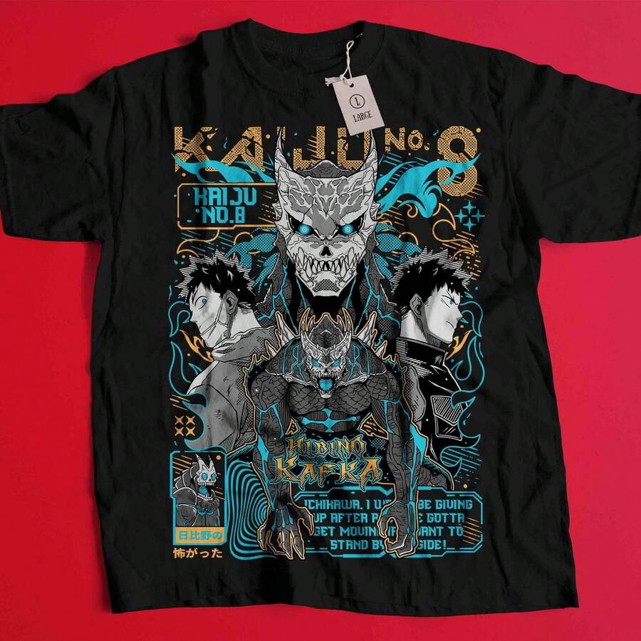 Camiseta unisex Fire Style Streetwear, 100% algodón. 220 g de algodón puro, manga corta, tejido grueso, resistente a las arrugas y que no se deforma fácilmente. Estilo sencillo y versátil, ligero y transpirable, perfecto para ir al trabajo, viajar, acampar, ir de compras y para el tiempo libre. - Negro - Ver 1