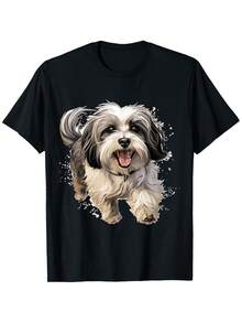 disfraz halloween hombreCamiseta para amantes de perros Havanese para hombre y mujer - Lindo gráfico de cachorro Havanese y perro adulto, suave y transpirable, de algodón, para dueños de mascotas, camiseta casual de corte relajado para caminar, salidas al parque, descanso (tallas S-XXXL, negro) - Regalo ideal para Havanese, camiseta de Navidad, camisetas divertidas para hombre, camisetas de Navidad, camiseta para hombre, camiseta de hombre, camisetas de verano para hombre, camisas de hombre, camisetas divertidas, playera de hombre, camiseta Twilight Y2k, camiseta, camisa de - Negro - Ver 1