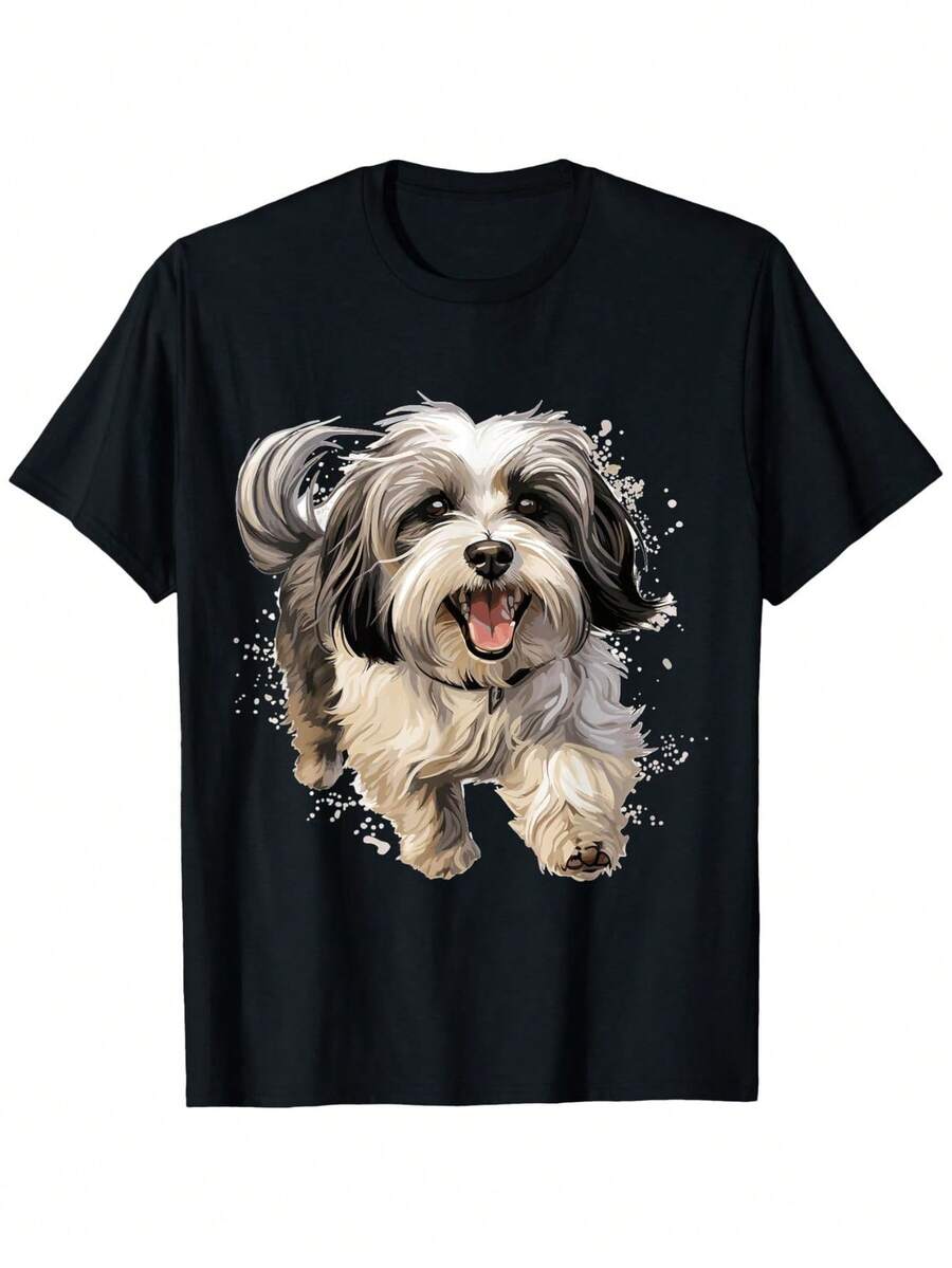 disfraz halloween hombreCamiseta para amantes de perros Havanese para hombre y mujer - Lindo gráfico de cachorro Havanese y perro adulto, suave y transpirable, de algodón, para dueños de mascotas, camiseta casual de corte relajado para caminar, salidas al parque, descanso (tallas S-XXXL, negro) - Regalo ideal para Havanese, camiseta de Navidad, camisetas divertidas para hombre, camisetas de Navidad, camiseta para hombre, camiseta de hombre, camisetas de verano para hombre, camisas de hombre, camisetas divertidas, playera de hombre, camiseta Twilight Y2k, camiseta, camisa de - Negro - Ver 1