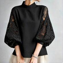 Women Tops - Navy Blue - View 5