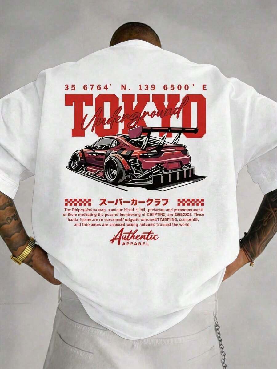 Summer Men's Crew Neck T-Shirts Gym Leisure Vacation High Quality Men's Shirts Fashion Prints Y2K Men's Clothing Festival Sweatshirt Men's Sets Gifts For - 白色 - 查看 1