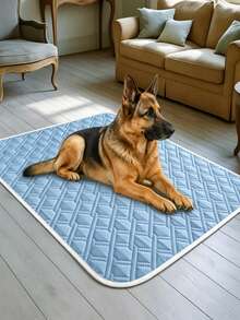 Extra Large Pet Cooling Mat - Ultra Soft Absorbent Surface | All-Weather Instant Cooling Comfort | Keep Your Pet Cool In Summer! - Suitable For Small, Medium And Large Cats And Dogs, 5 Sizes Available - Multicolor - View 5
